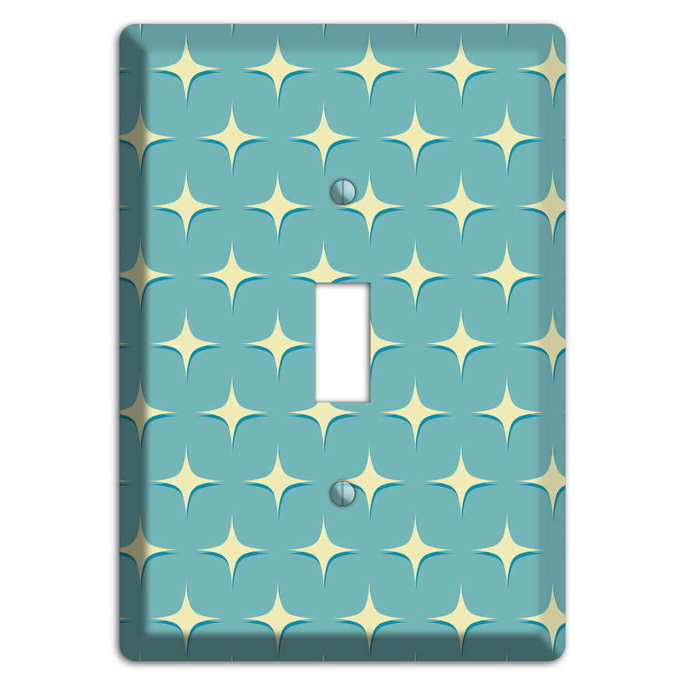 Yellow Atomic Diamond Cover Plates