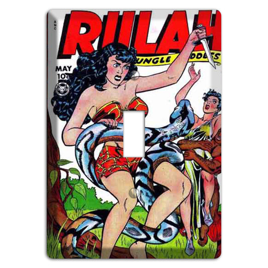 Rulah Vintage Comics Cover Plates