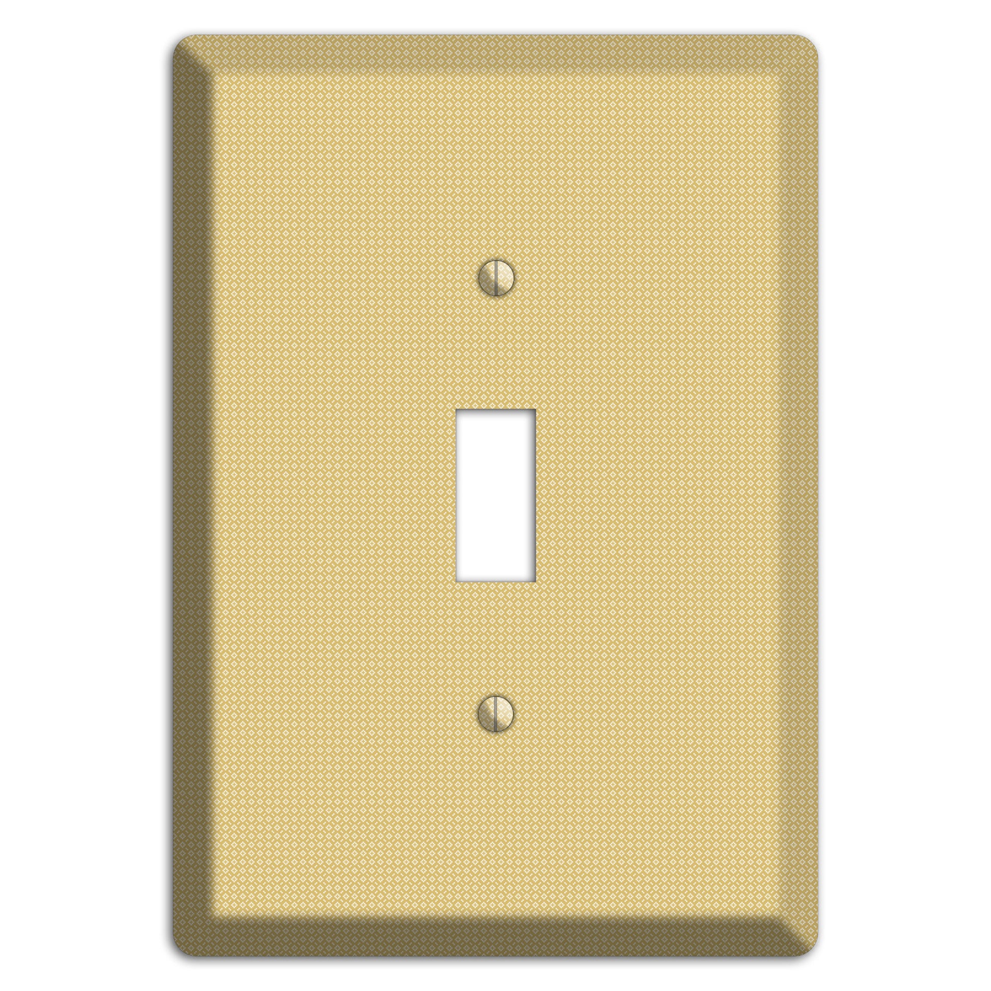 Khaki Weave Cover Plates