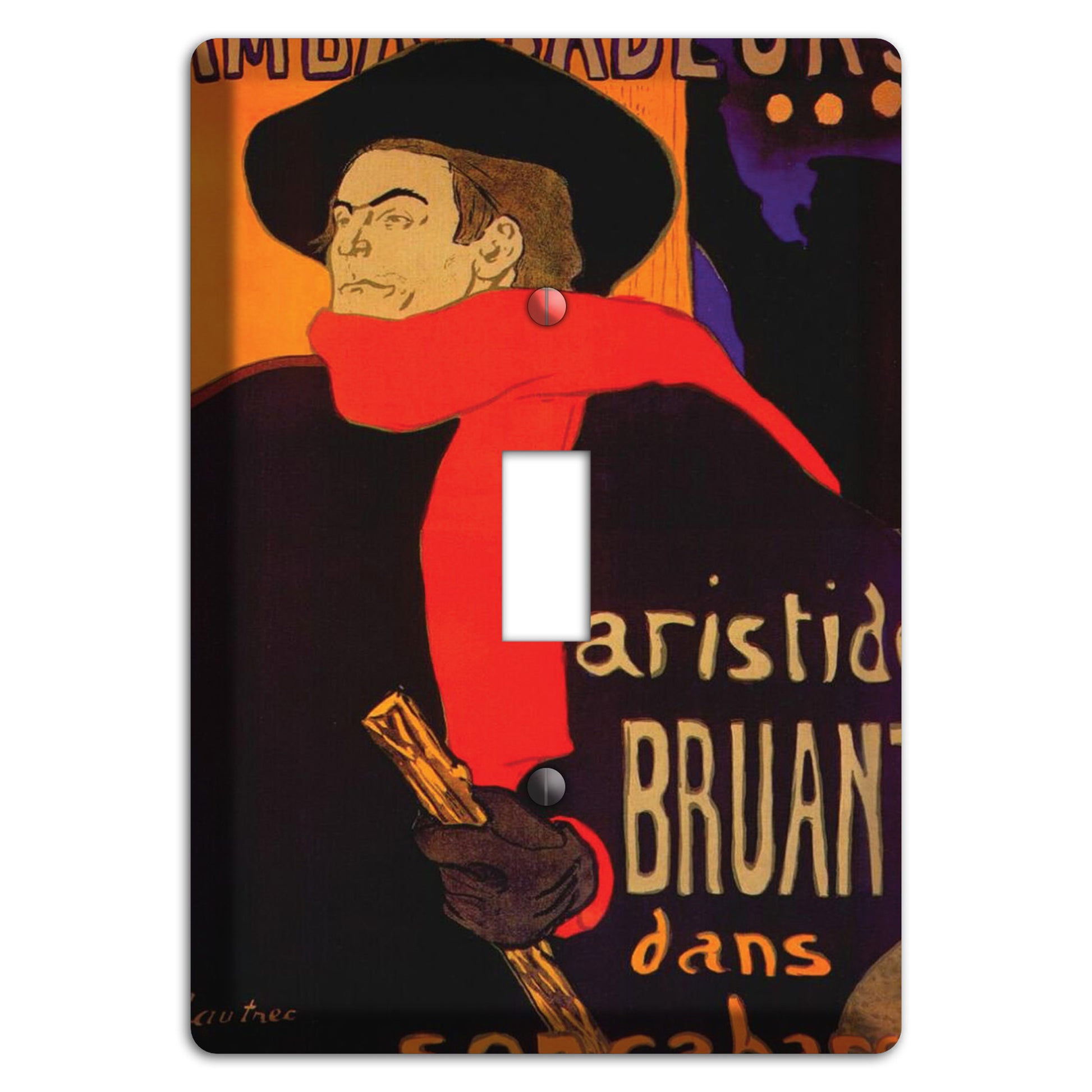 Ambassadeurs 2 Vintage Poster Cover Plates