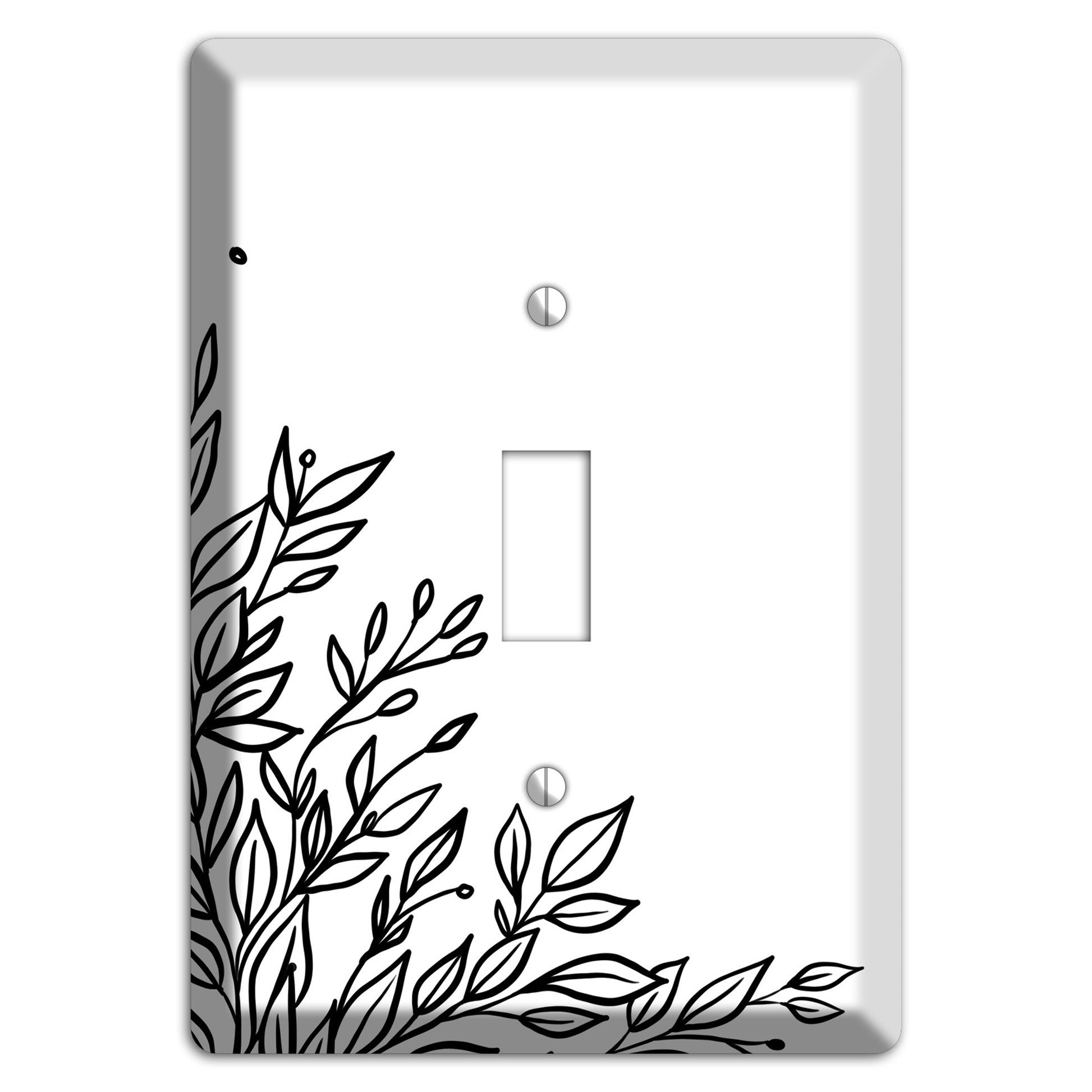 Hand-Drawn Floral 17 Cover Plates