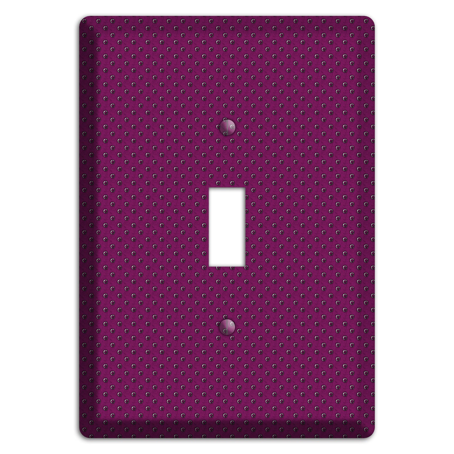Purple Small Dots Cover Plates
