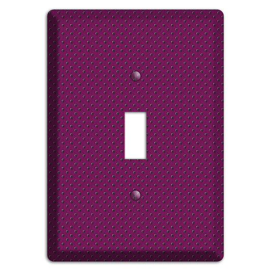 Purple Small Dots Cover Plates