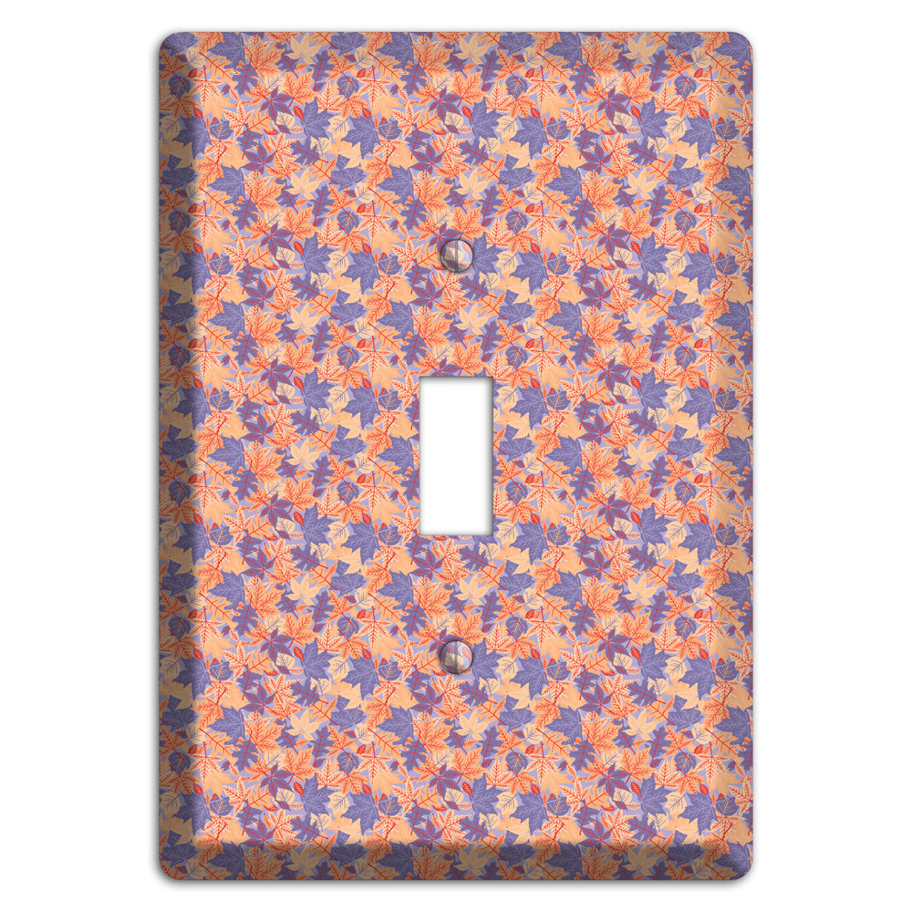 Autumn Leaves Overlay Cover Plates