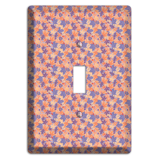 Autumn Leaves Overlay Cover Plates