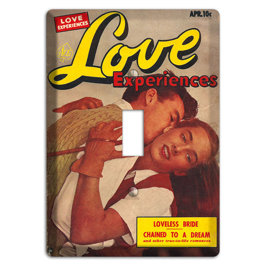 Love Experiences Vintage Comics Cover Plates
