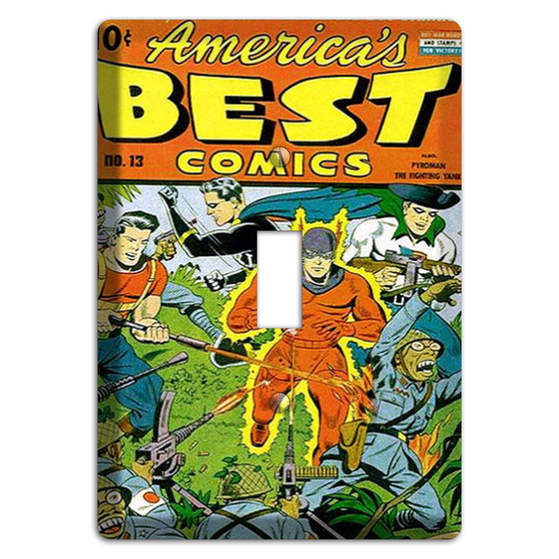 Doc Strange Vintage Comics Cover Plates