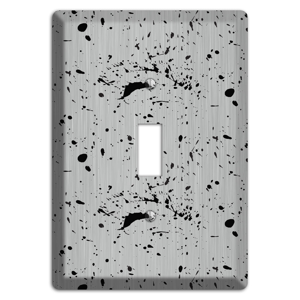 Ink Splash 5 Stainless Steel Cover Plates