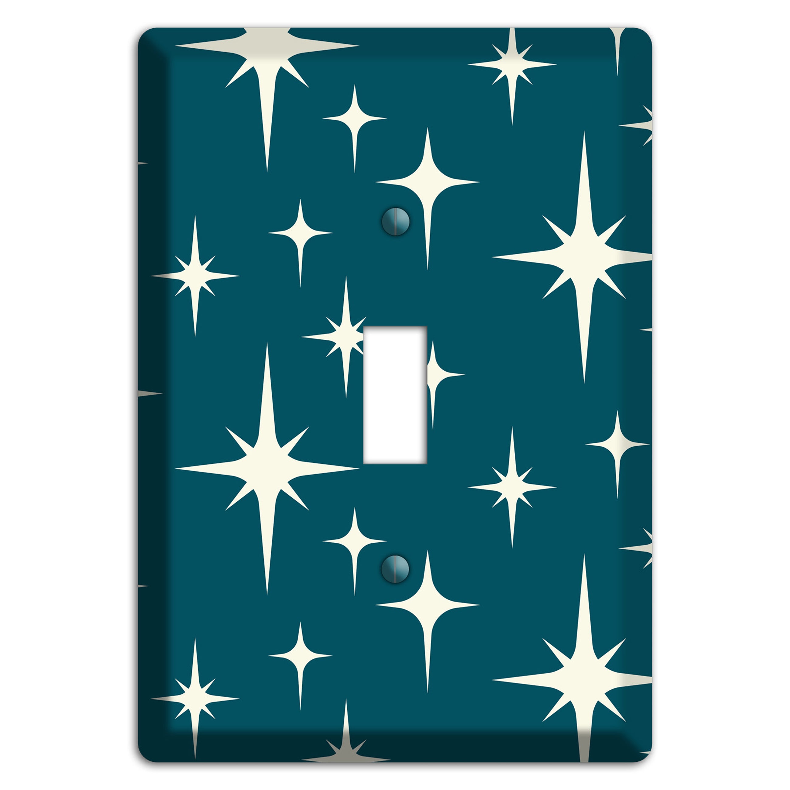 Navy Atomic Diamond Cover Plates