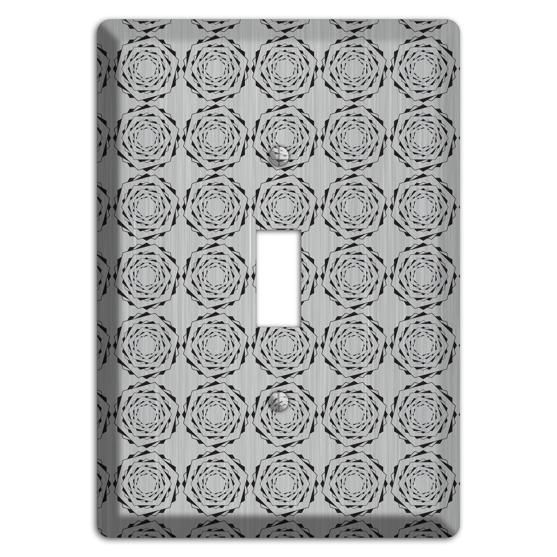 Hexagon Rotation  Stainless Cover Plates