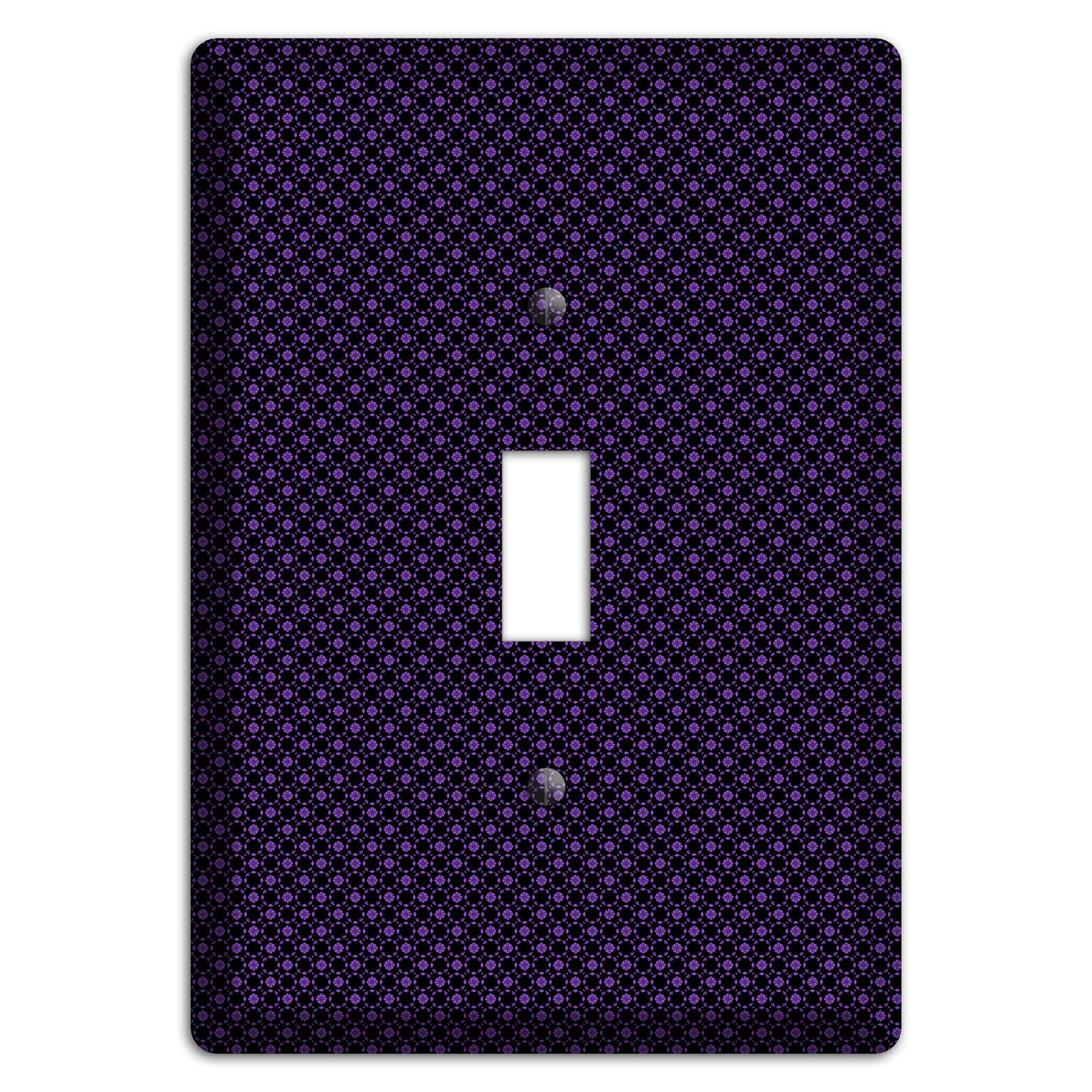 Multi Purple Geometric Cover Plates