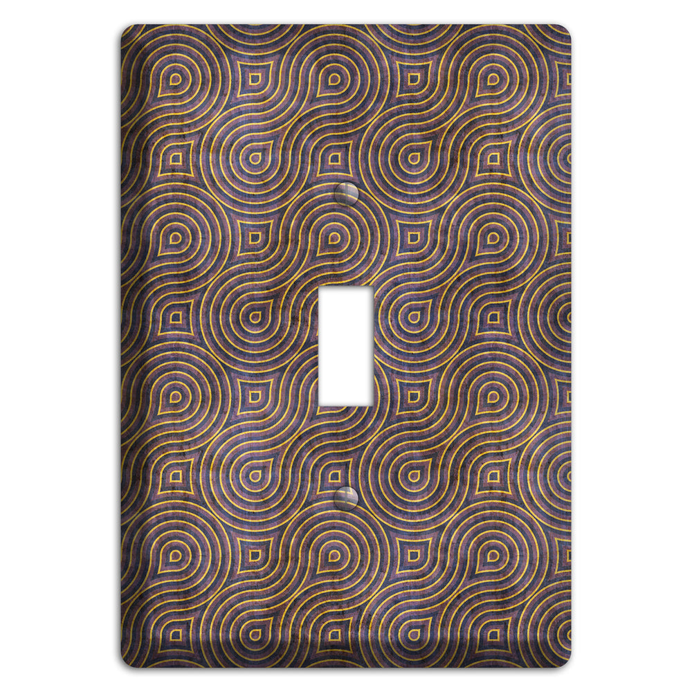 Purple Swirl Cover Plates