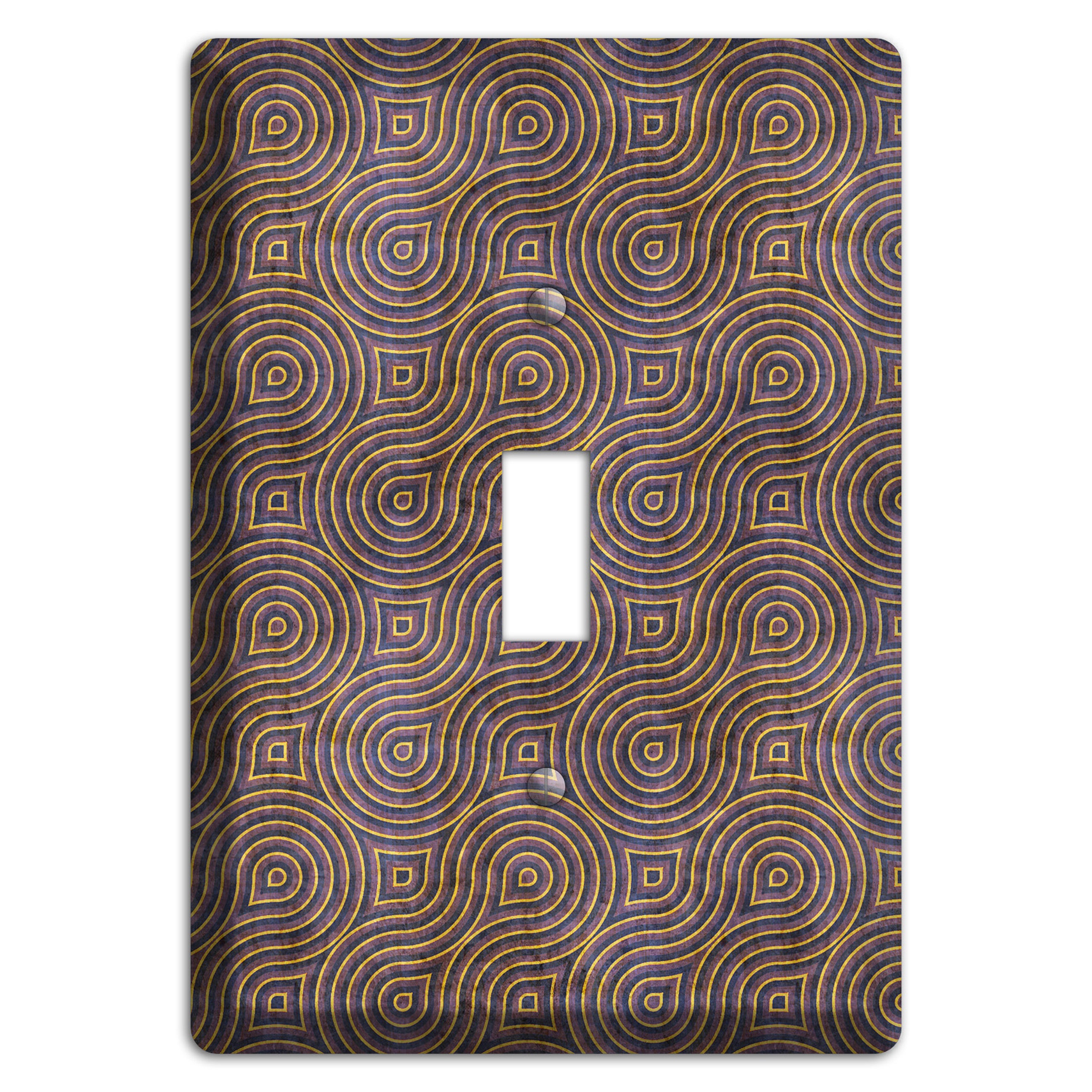 Purple Swirl Cover Plates
