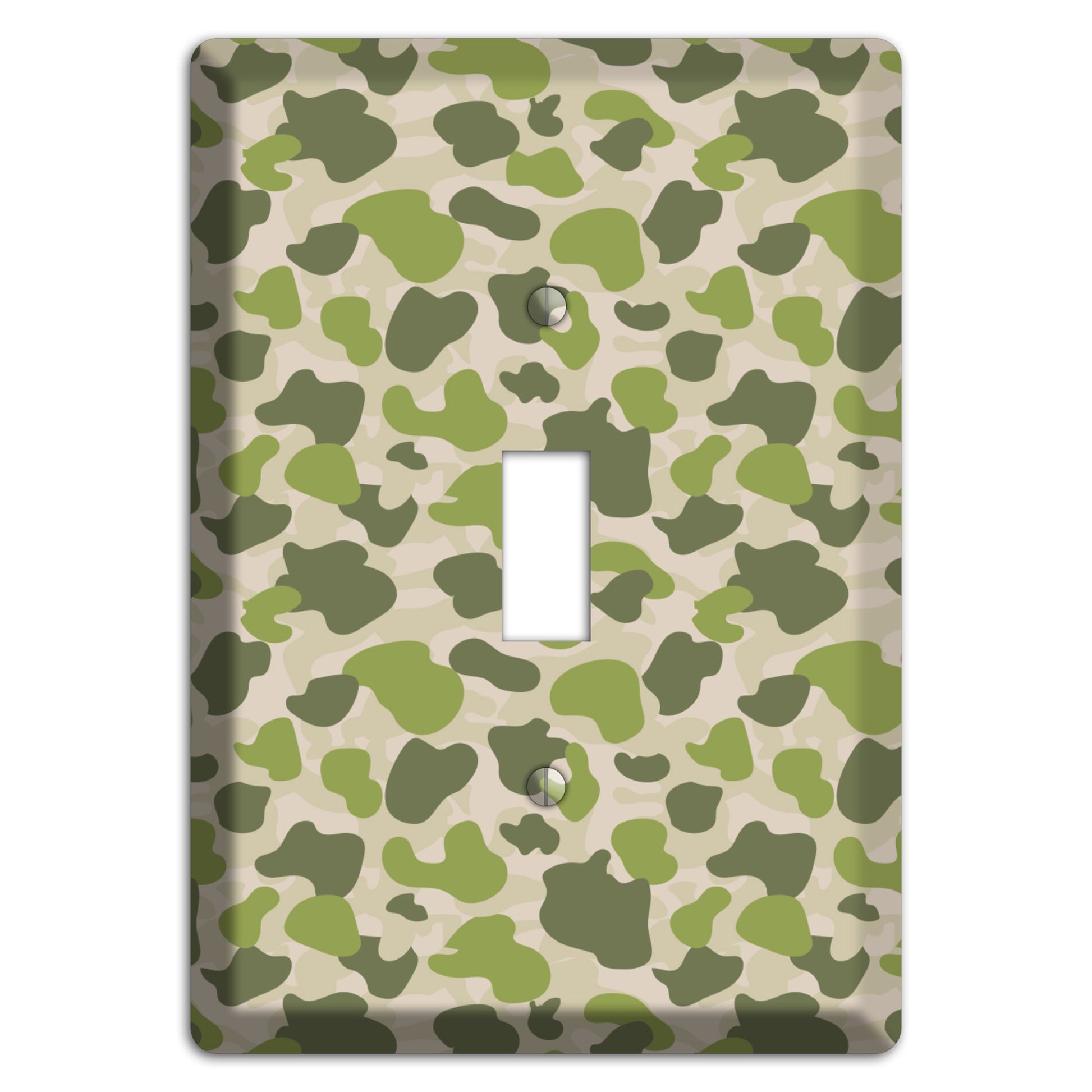 Jungle Green Parachute Camo Cover Plates
