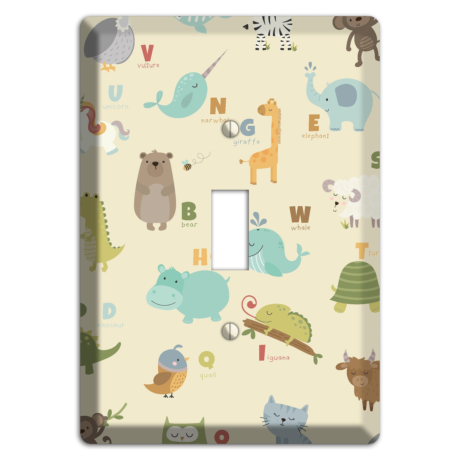Animal Alphabet 2 Cover Plates
