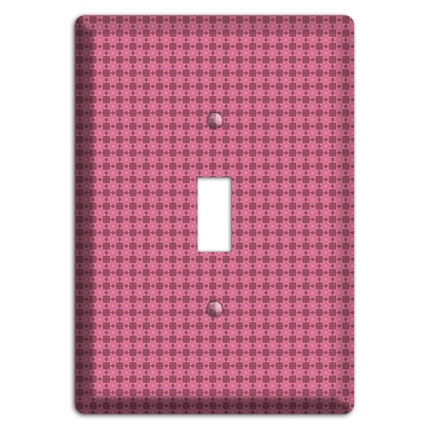 Multi Pink Tiled Cover Plates