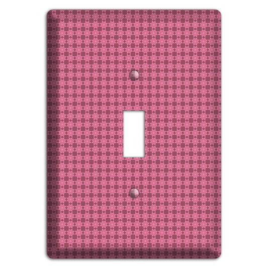 Multi Pink Tiled Cover Plates