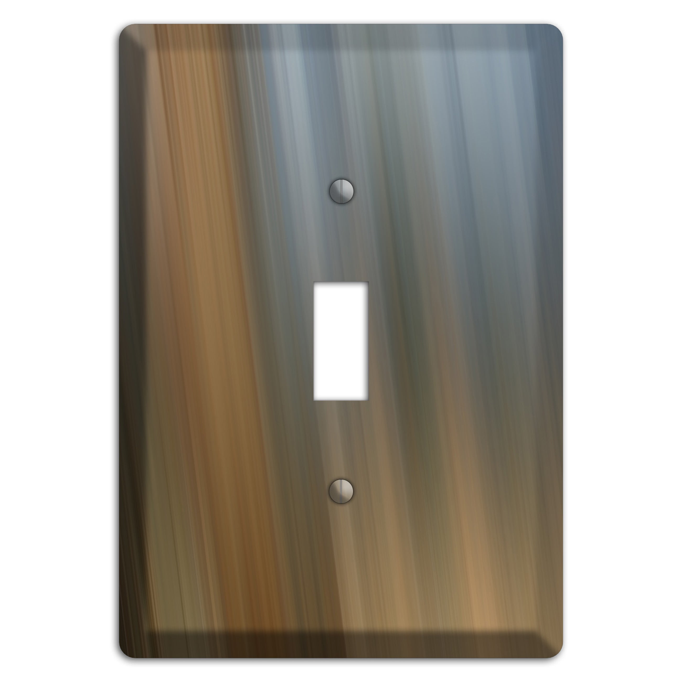 Brown and Blue-grey Ray of Light Cover Plates