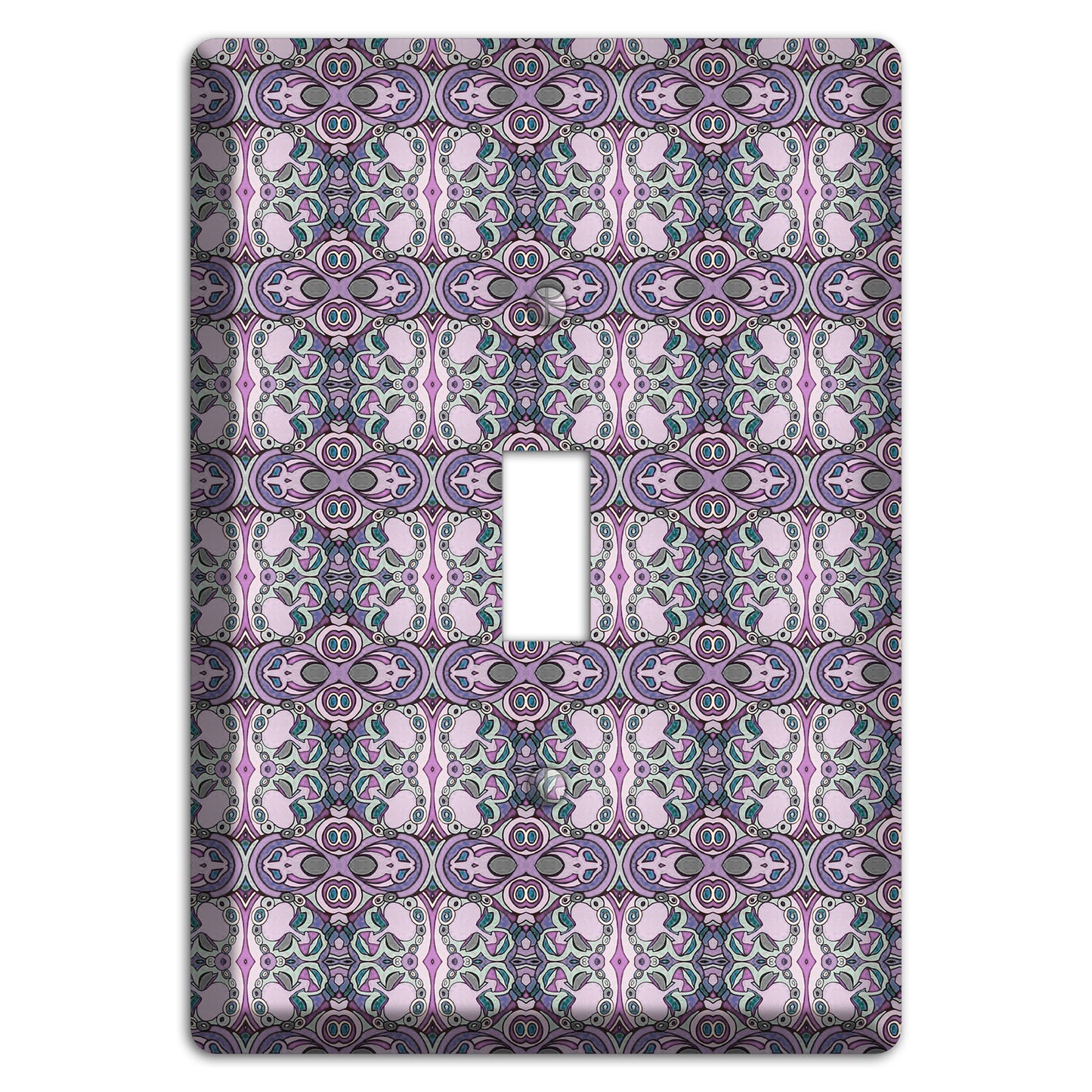 Pink Purple Sage Tapestry Cover Plates