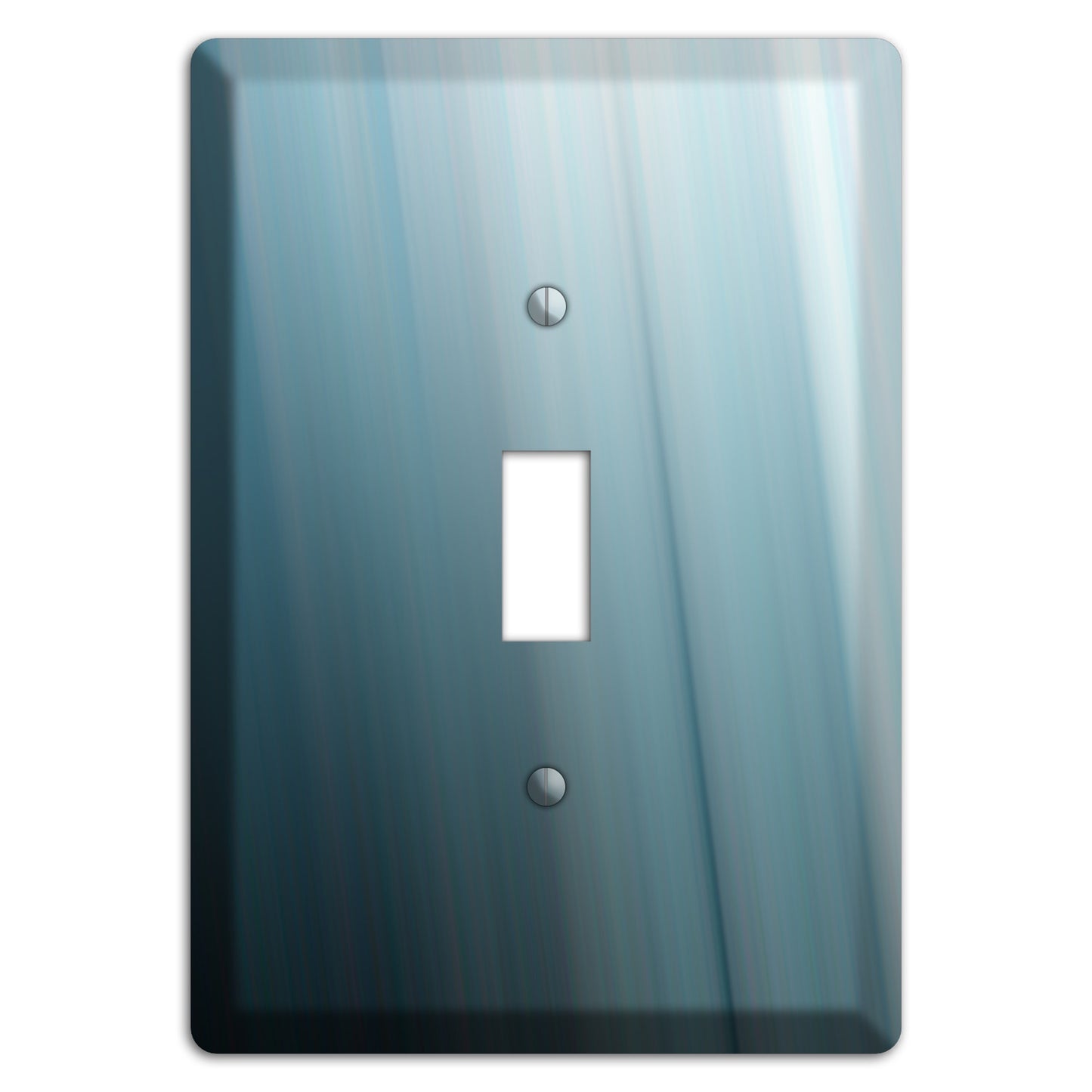 Dusty Blue Ray of Light Cover Plates