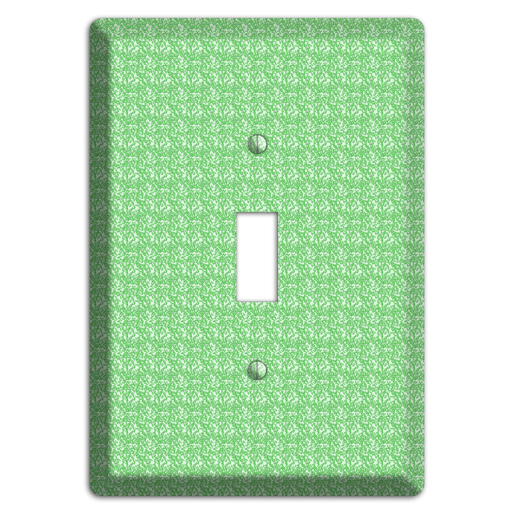 Green Pattern Cover Plates