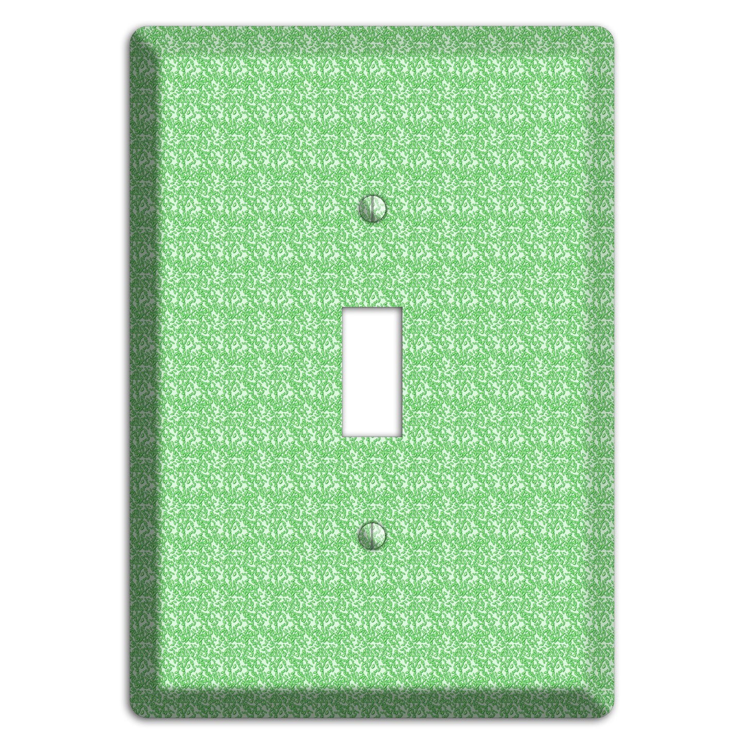 Green Pattern Cover Plates