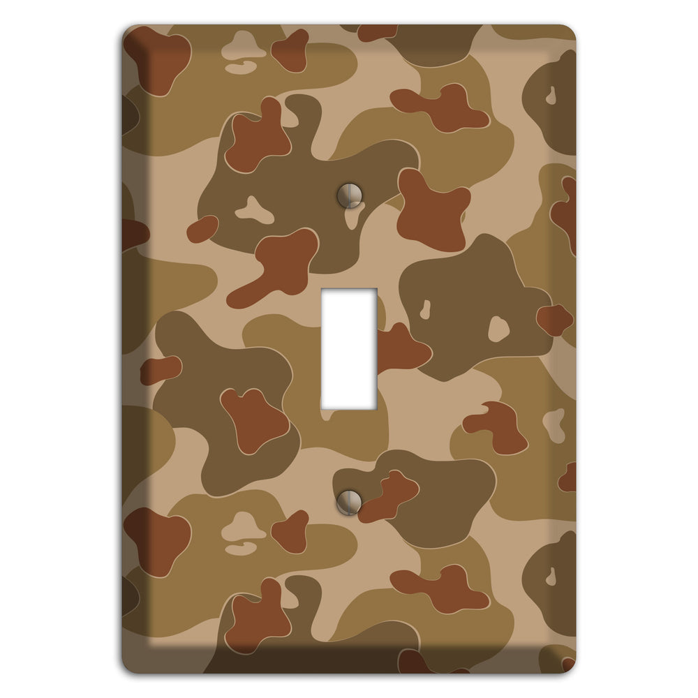 Earth Brown Camo Cover Plates