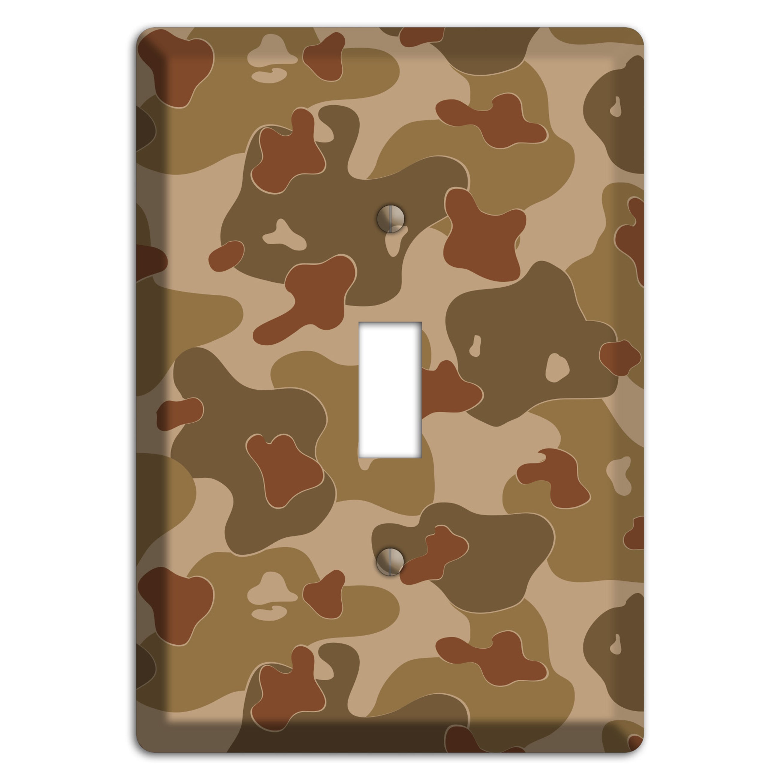 Earth Brown Camo Cover Plates