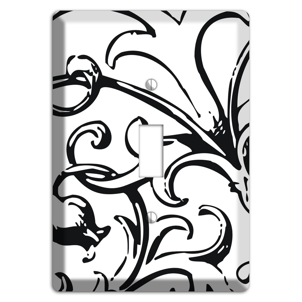 Victorian Black and White Cover Plates