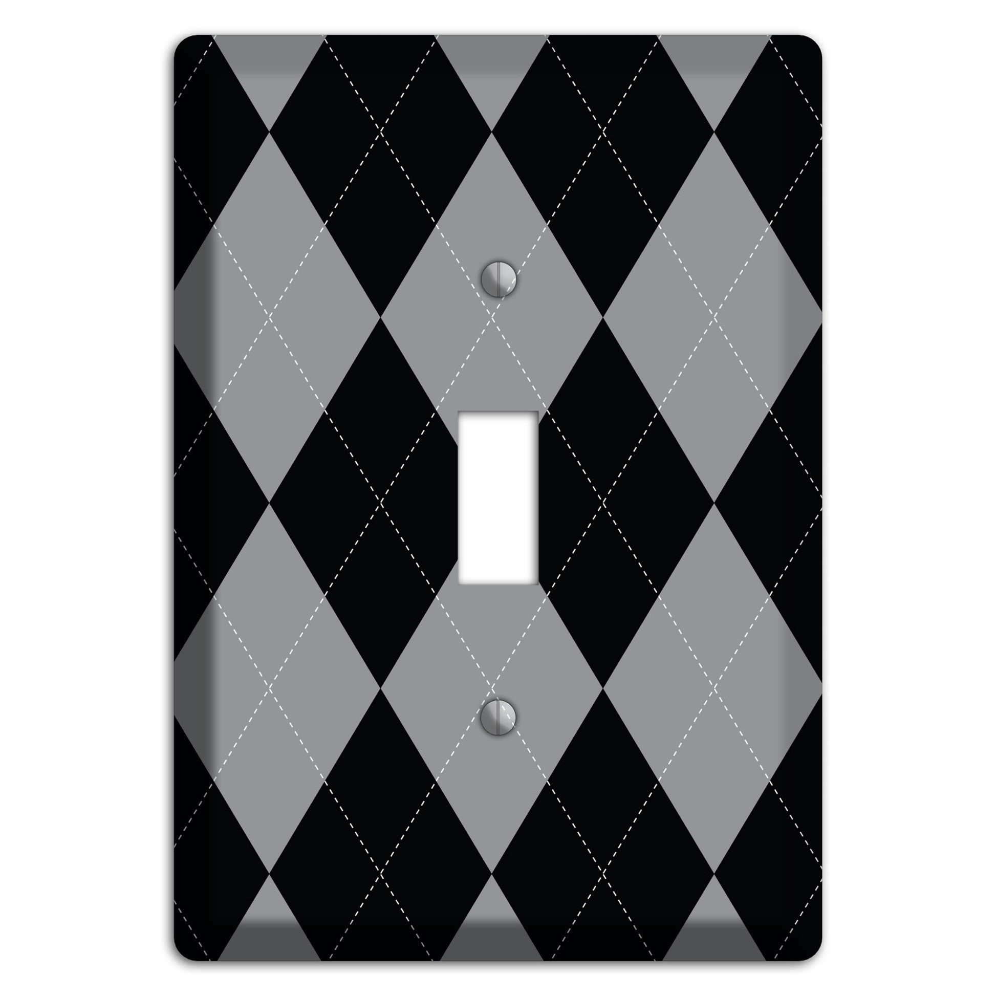 Light Purple and Black Cover Plates