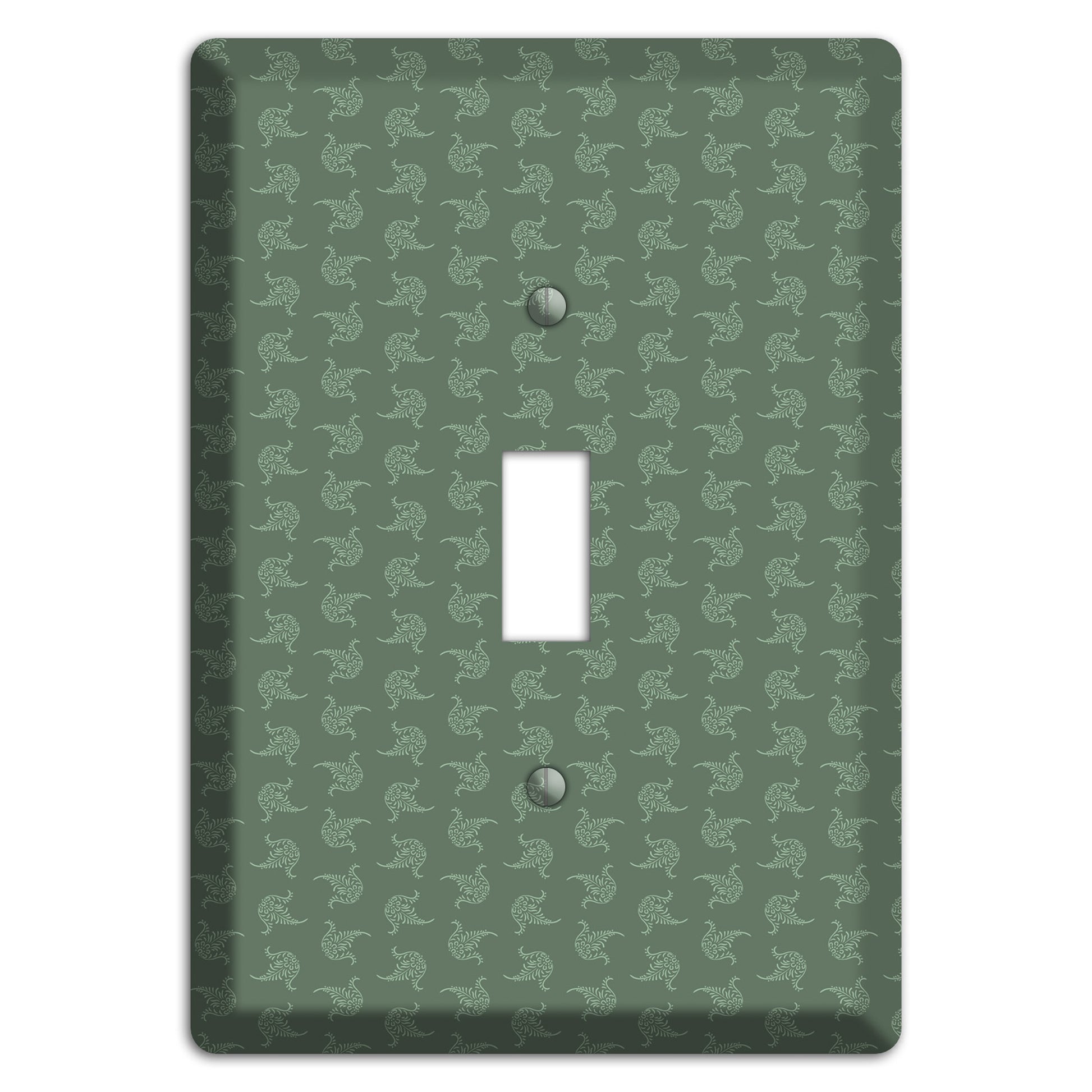 Moss Tiny Trefoil Cartouche Cover Plates