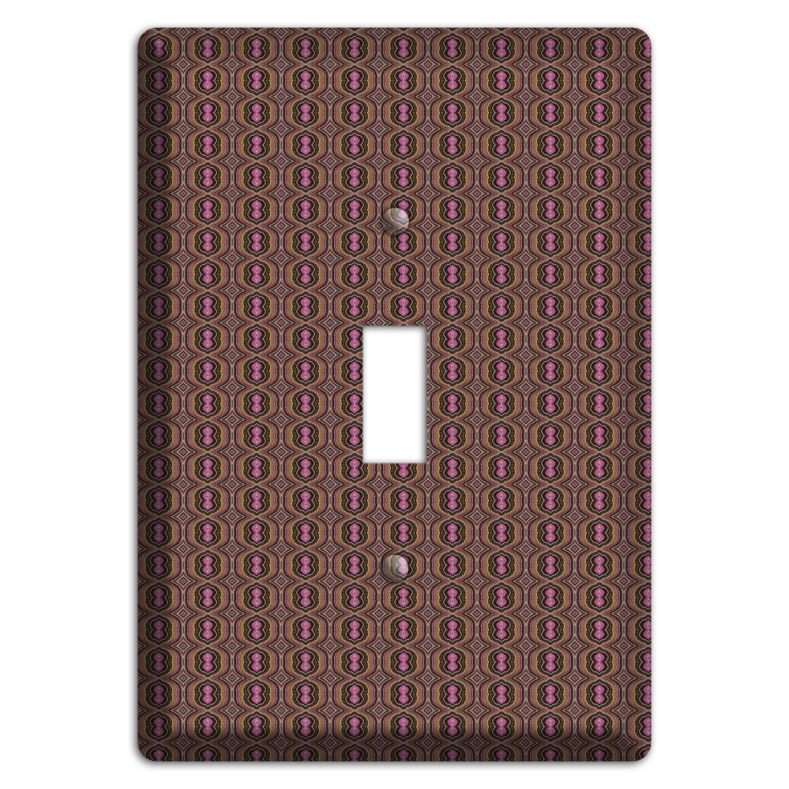 Brown Tapestry Cover Plates