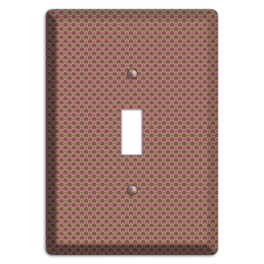 Brown Foulard Cover Plates