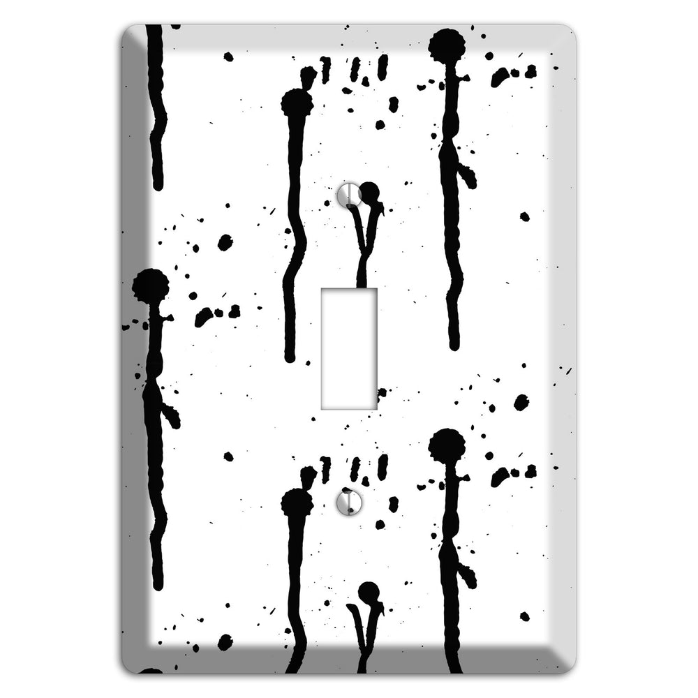 Ink Drips 5 Cover Plates