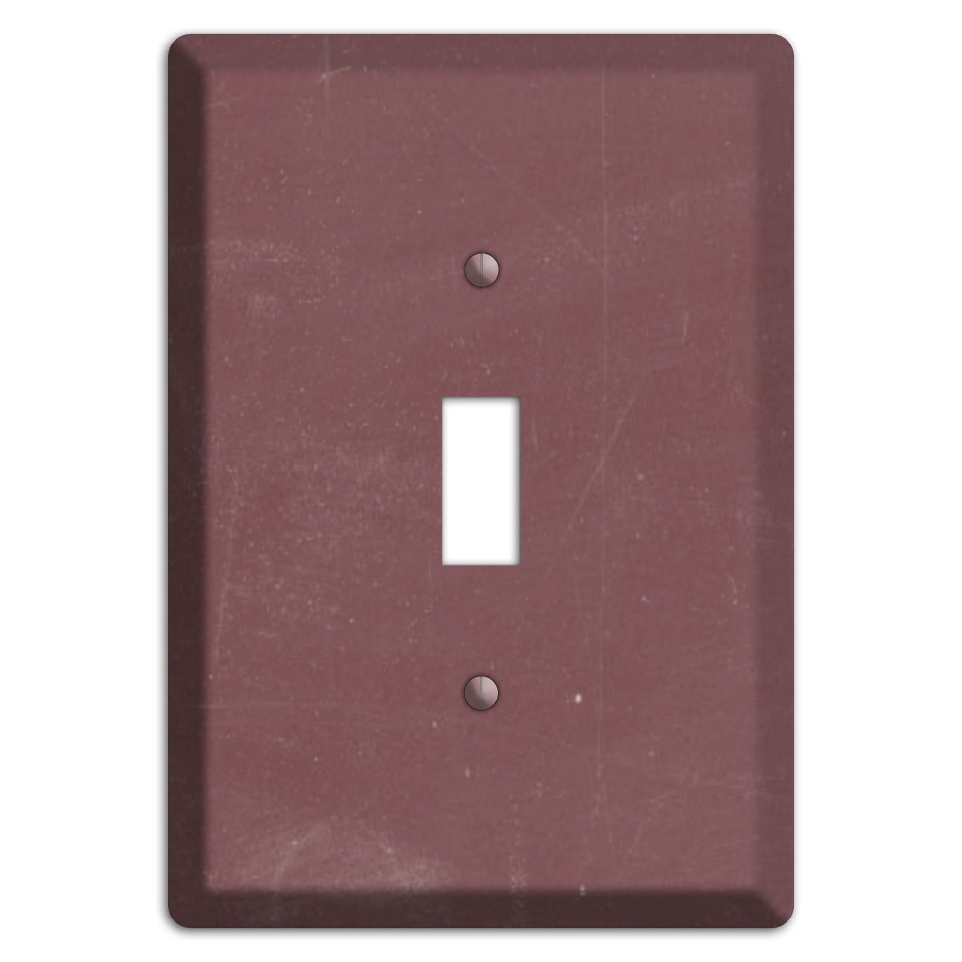 Chalk Dark Maroon Cover Plates