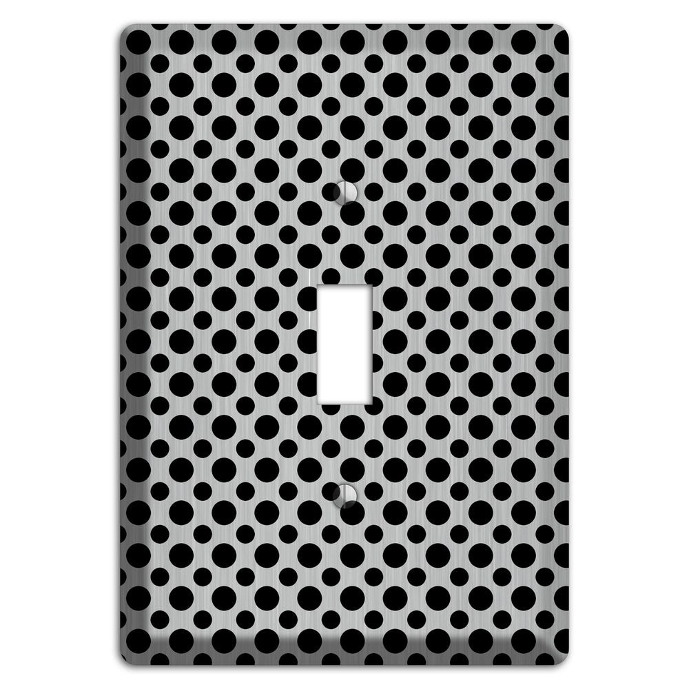Multi Small Polka Dots Stainless Steel Cover Plates