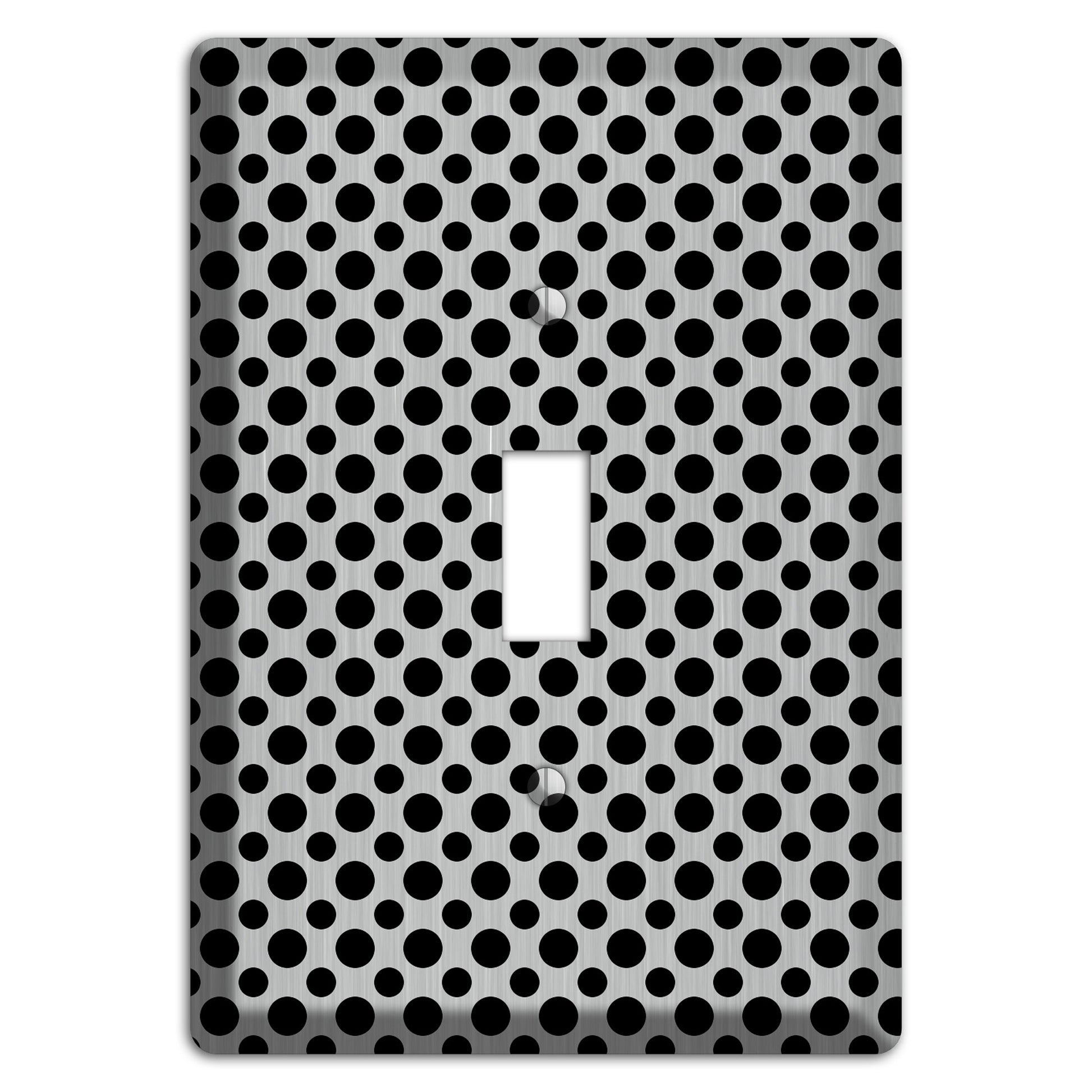 Multi Small Polka Dots Stainless Cover Plates