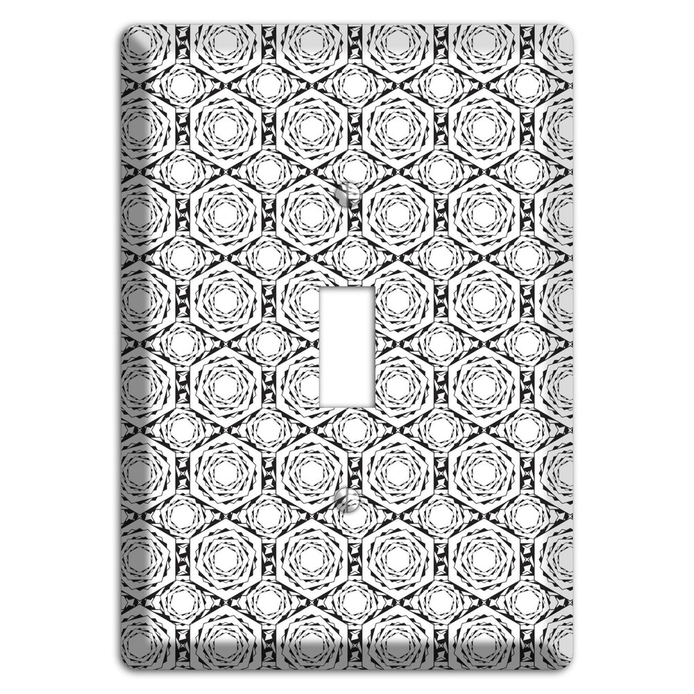 Overlay Hexagon Rotation Repeat Cover Plates