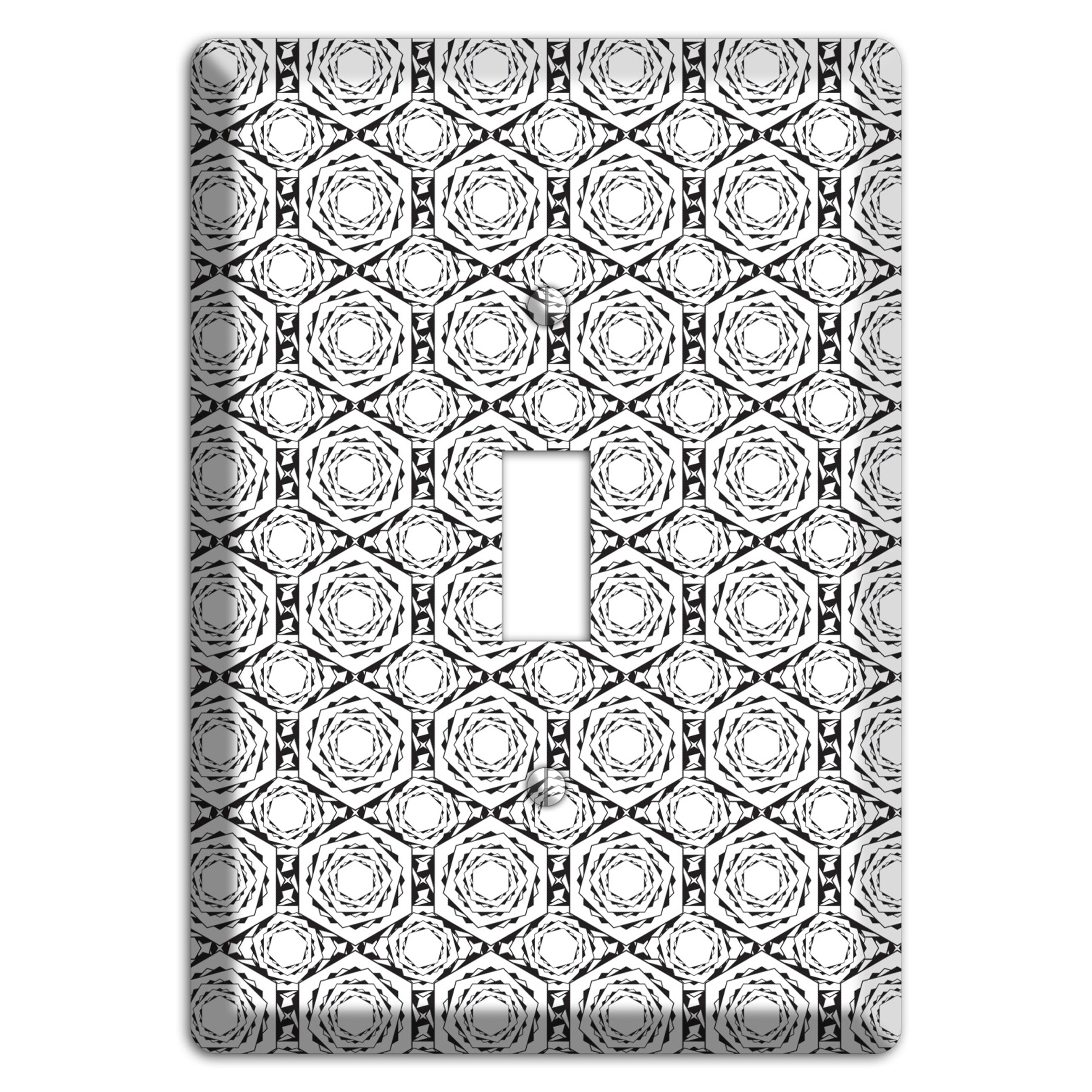 Overlay Hexagon Rotation Repeat Cover Plates