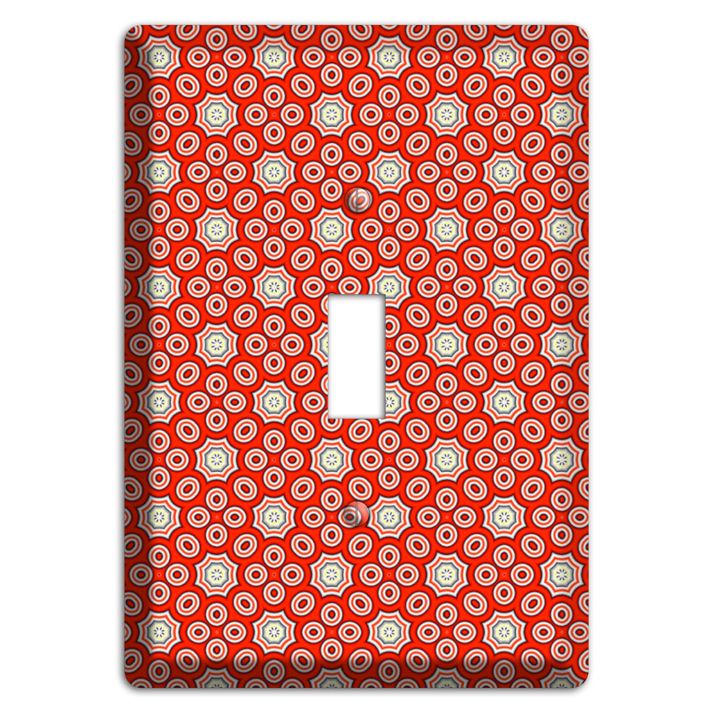Red Foulard Cover Plates