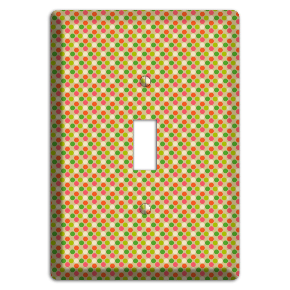 Yellow Plaid Cover Plates