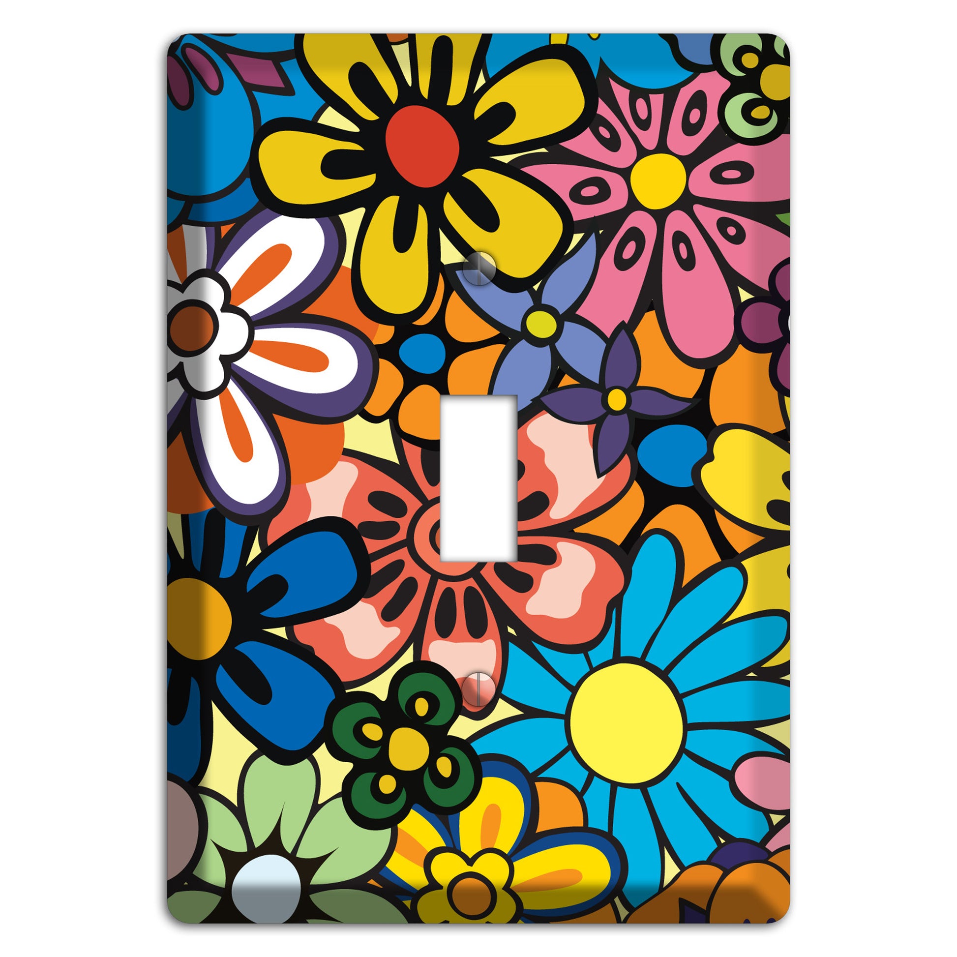 Flower Power Cover Plates