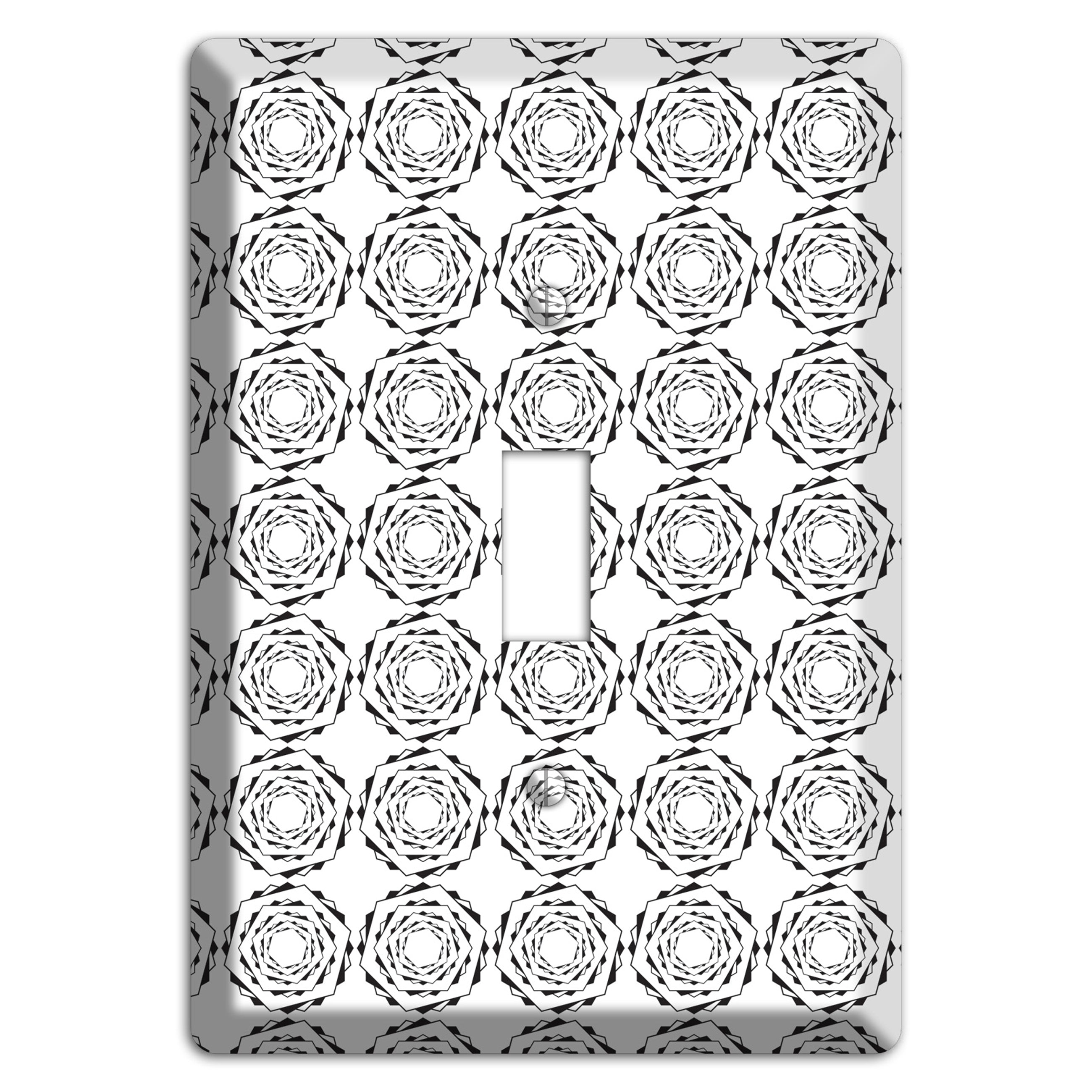 Hexagon Rotation Repeat Cover Plates