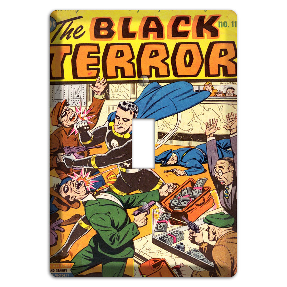 Pow!! Vintage Comics Cover Plates