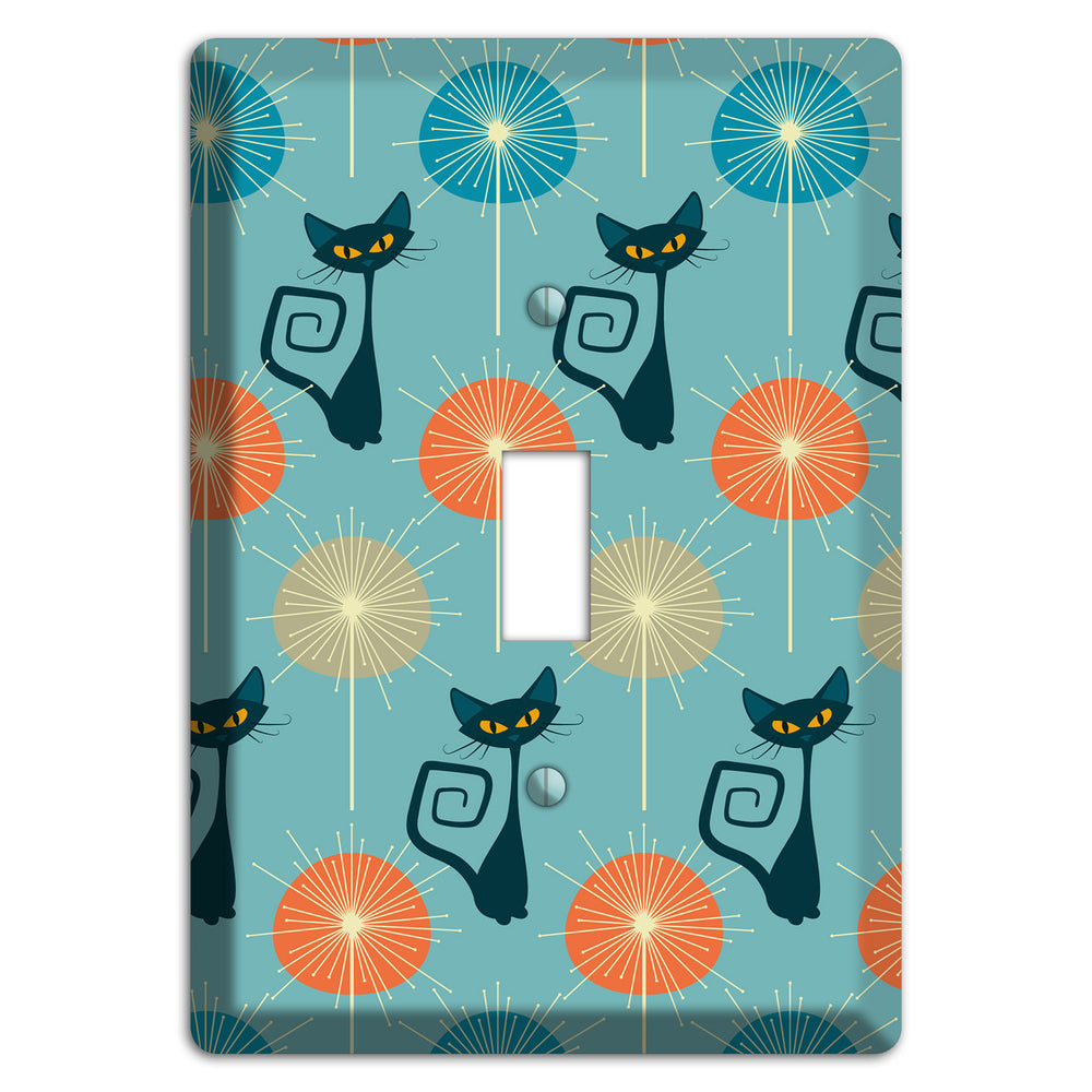 Atomic Burst Kitties Cover Plates