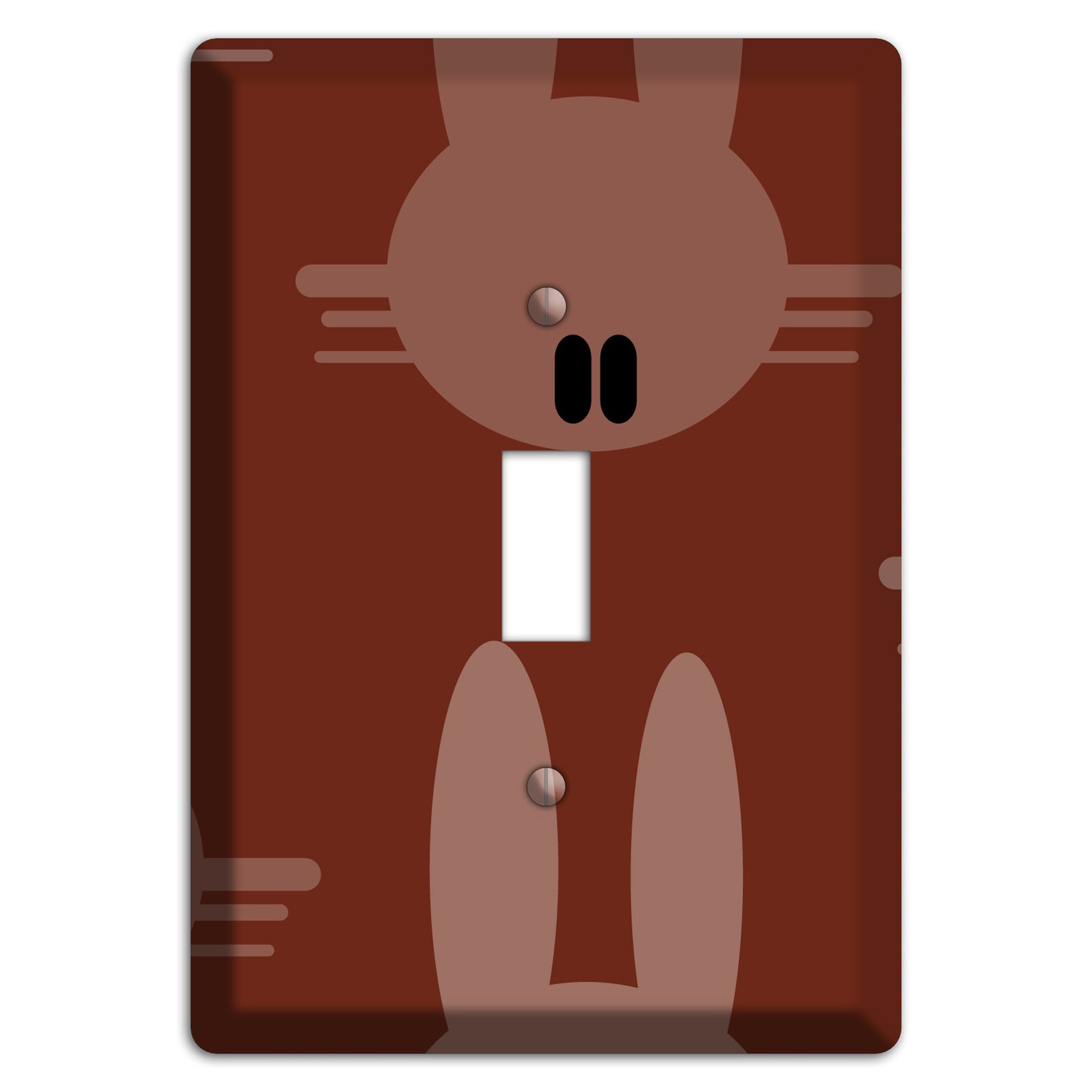 Maroon Bunny Cover Plates