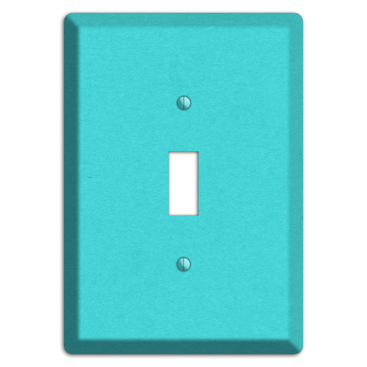 Turquoise Kraft Cover Plates