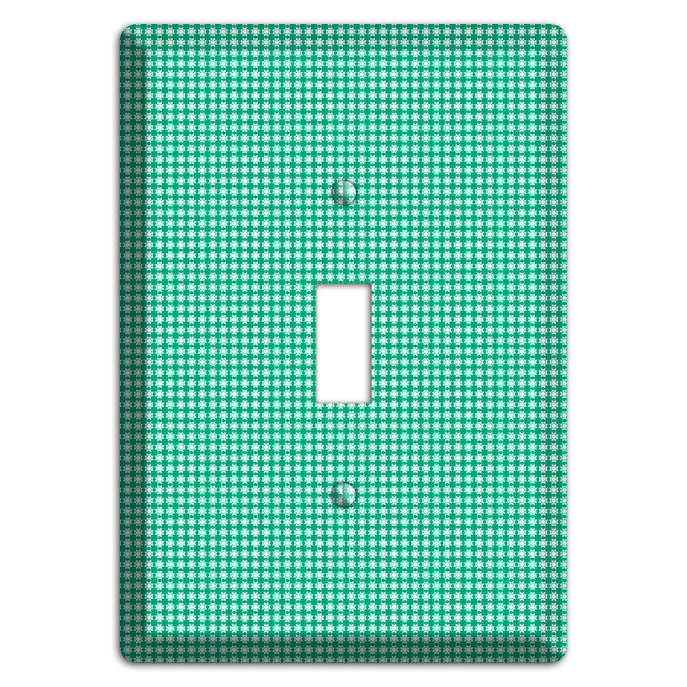Jade Multi Tiled Geometric Cover Plates