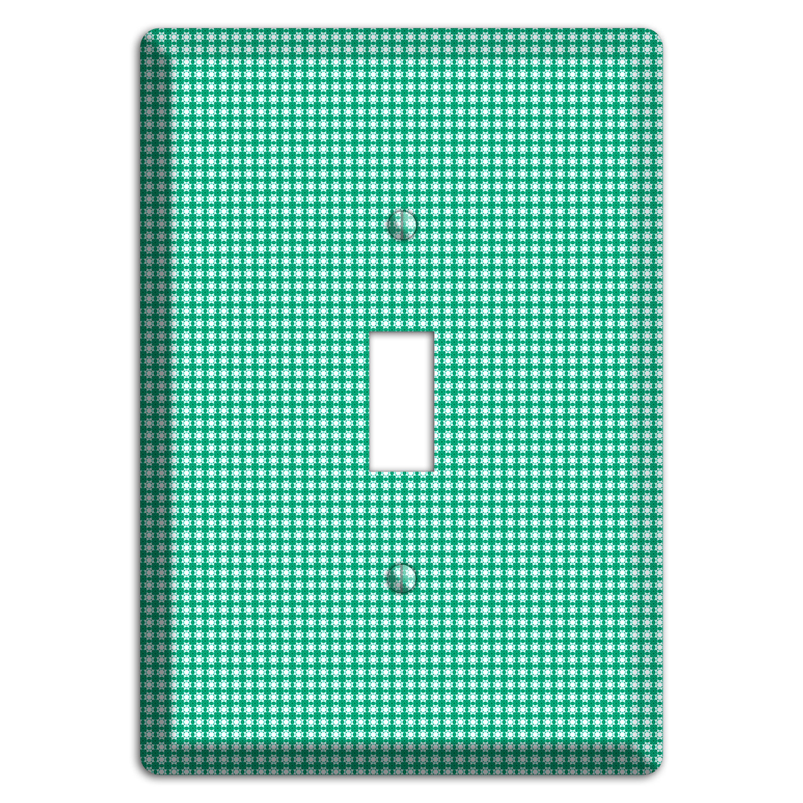 Jade Multi Tiled Geometric Cover Plates