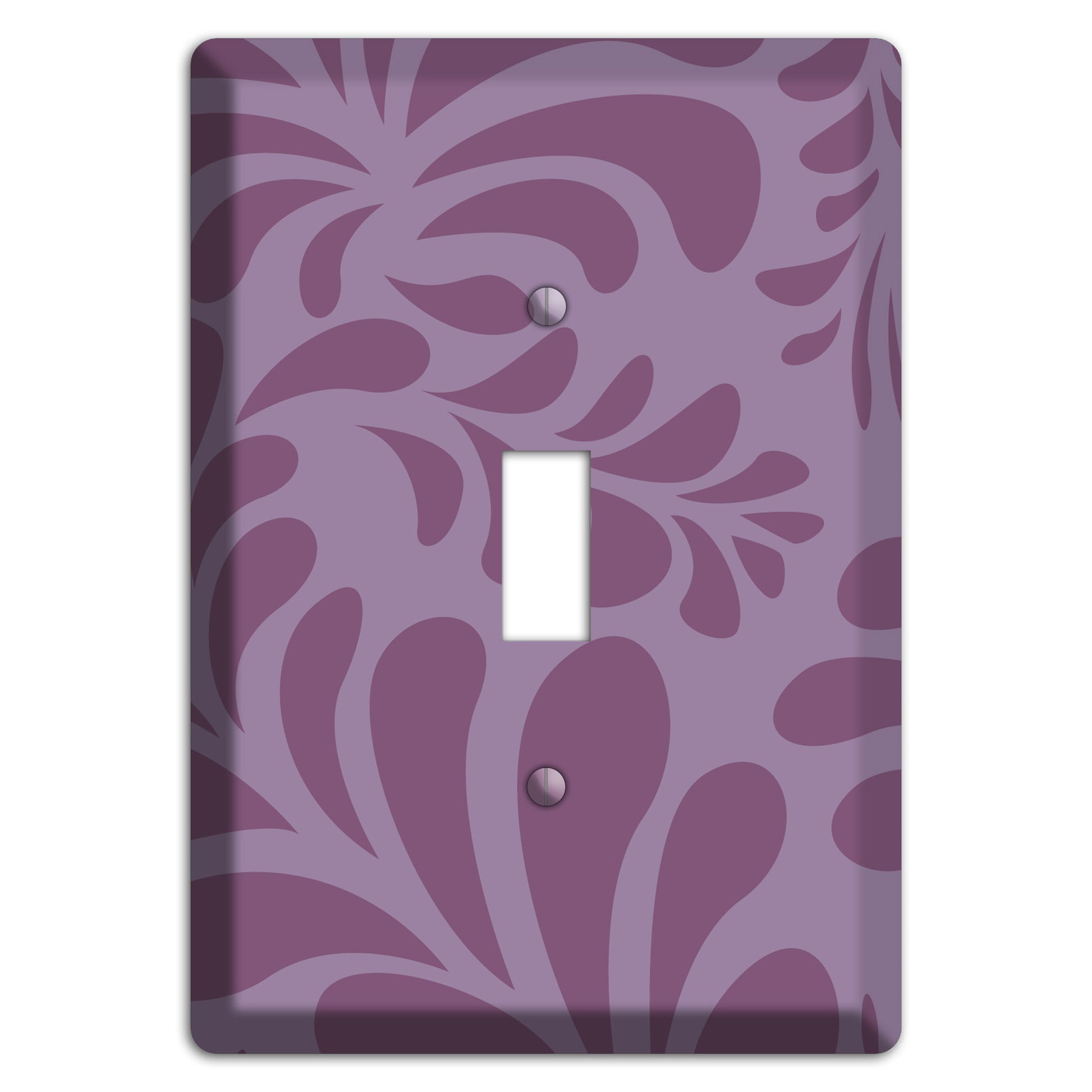 Purple Herati Cover Plates